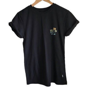 Unisex Sm Vans Tee - Black